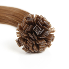 Wholesale Cheap high quality Human hair extension Flat Tip Italy Keratin Prebonded Hair Extensions Flat Tip Hair extensions