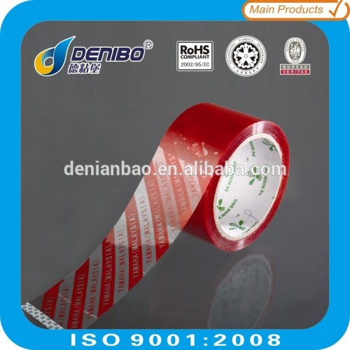 Customized one color Printed Adhesive Tapes