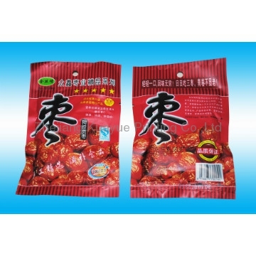 Fully printed plasitc food bag