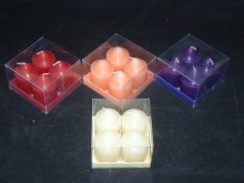 Unscented Decorative Hand Poured Pillar Candle