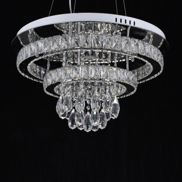 Modern crystal chandelier hanging light