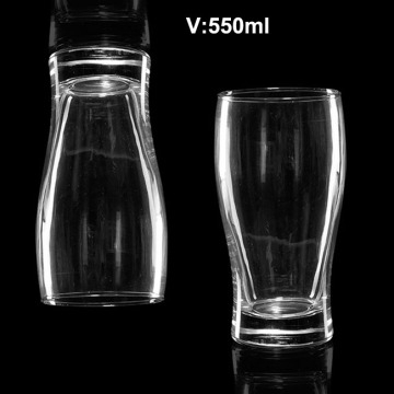 550ML Guinness Beer Mug Crystal Bar Glasses