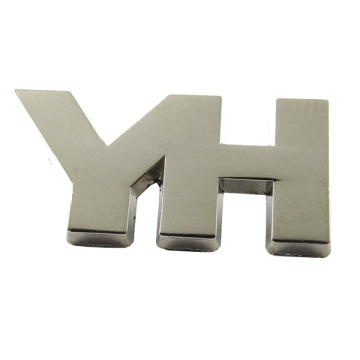 metal fashion custom letter lapel pin