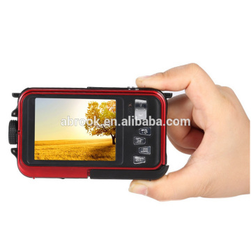 24 Megapixels dual screen water proof camera digital photo camera