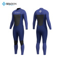 Seaskin Mens 3mm Short Sleeved Zipper Free Spring Wetsuit