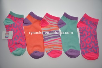 Women ankle socks. 5 - Pack. Shoe Liner