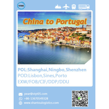 Costo de envío de Shenzhen a Porto Portugal