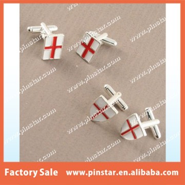 Customized Flag Cufflink Metal Enamel Cuff Link