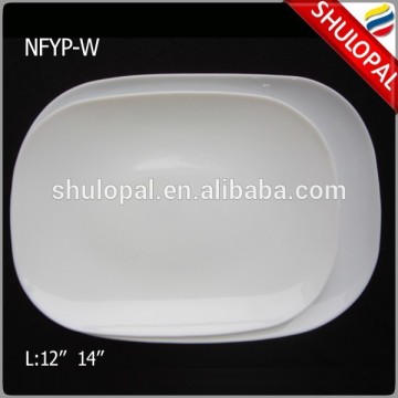 2015 Heat Resistant Opal dinnerware Opal Glassware oval dinner plates