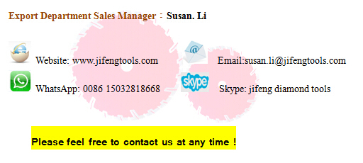 Protected teeth cutting saw blade for cutting stone concrete  marble