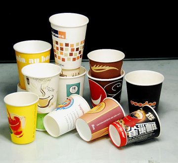 16oz paper milkshake cup