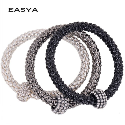 Châu Âu năm 2015 mới sản phẩm thời trang ba lớp kim loại ngô Bracelet