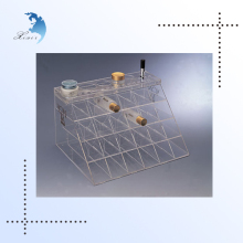 First class decor custom design table makeup organizer Acrylic nail polish cabinet