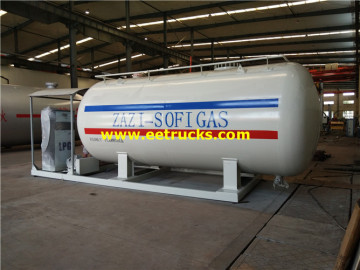 25000 Liters LPG Skid Filling Stations