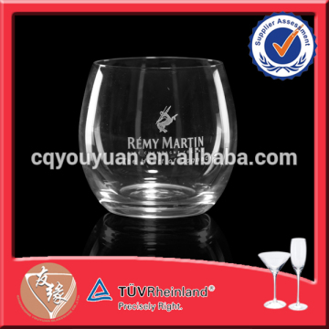 Special Design Mouth Blown Round Bottom Whisky Glass Cups