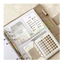 Clear Minimalist Small Dot Sticker - Matte Translucent Transparent Round Sticker