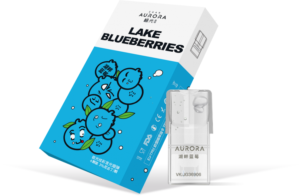 Aurora Vape Cartridge Lake Blueberries-Hot Selling