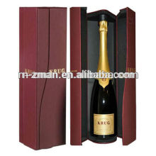 Handmade Wine Box,Custom Paper Box,Red Wine Paper Box