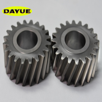 Brugerdefineret aluminium 6061 gear og 7075 splineskaft