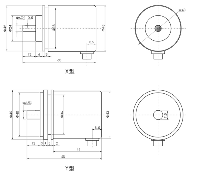 ISO Certificate multiturn binary code optical absolute rotary encoder