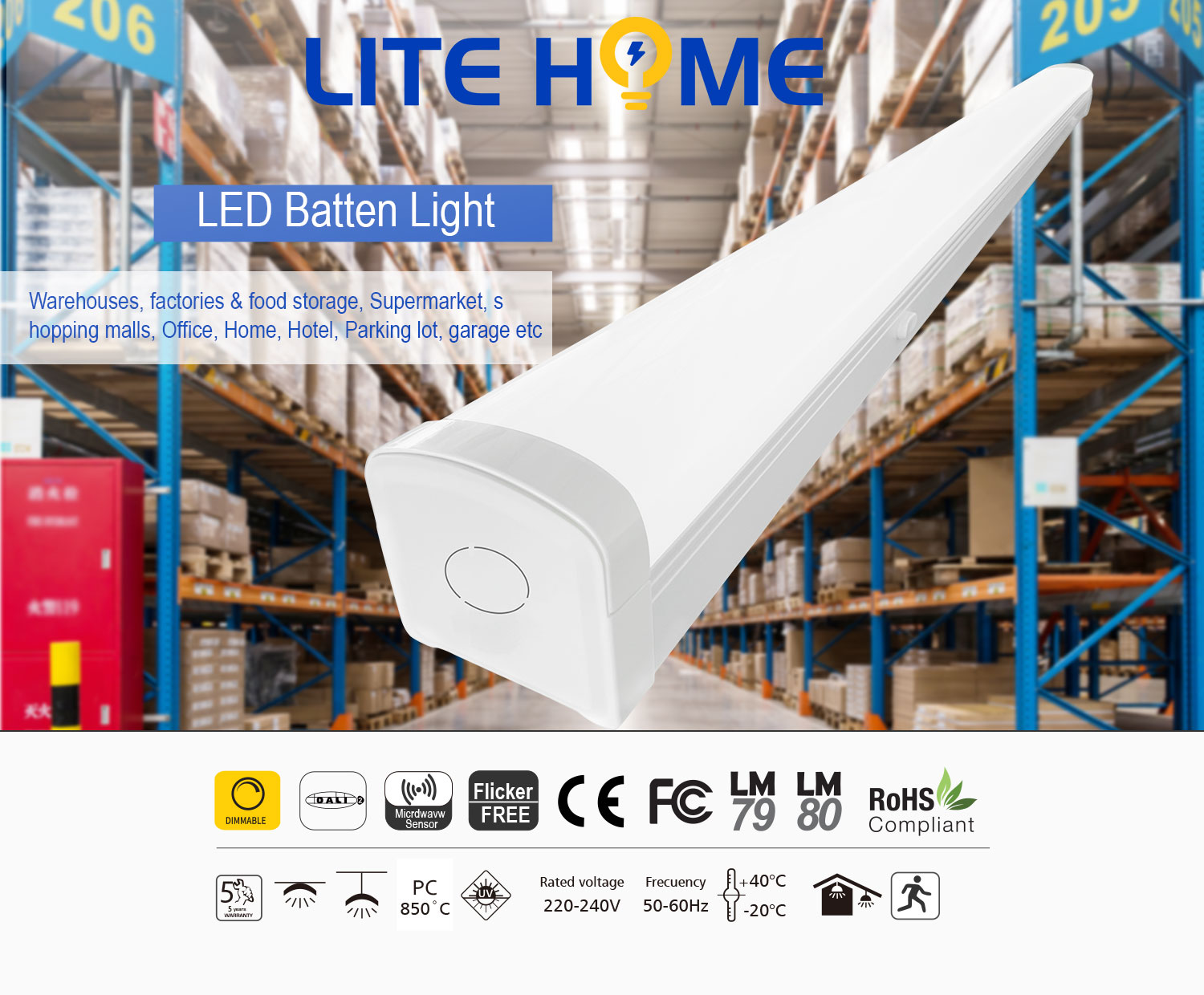 batten fitting light