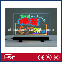 Hot Sale LED Writting Board Led Fluorescent Writing Board New Products