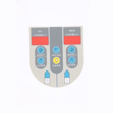Tactile Switch Numeric Membrane Keyboard For Electronic Scale