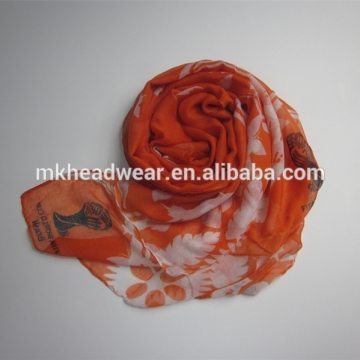 long pashmina polyester voile shawl