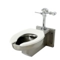 Mangkuk toilet stainless steel yang dipasang di dinding