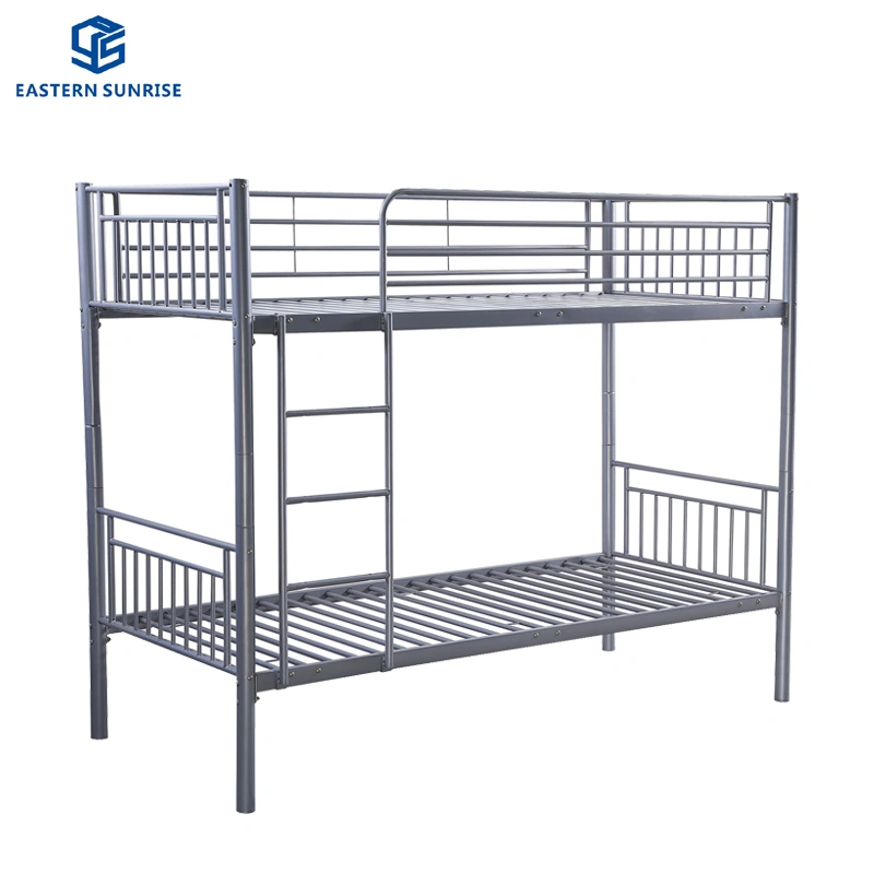 Hot Sale Fully Knock Down Army School Dormitory Metal Bunk Bed