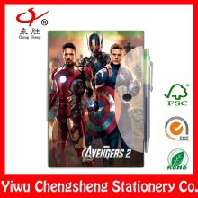 cool school custom paper line notebook