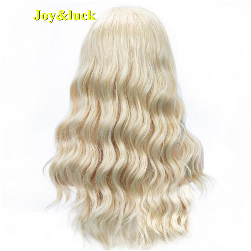 Wholesale Wigs Black Head Band Wavy Ladies Hair Long Natural Body Waves Blonde Headband Wigs for Black Women Synthetic Hair Wigs