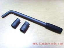 telescopic wheel wrench for truck of wheel nut wrench