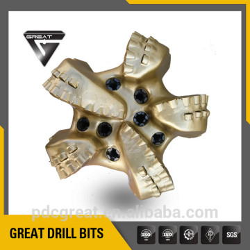 machine rock drill bit used pdc cutters for water well drilling