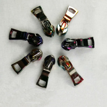 Green Zipper #5 Stainless Steel Slider for Jackets