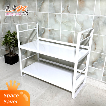 Pot drain storage rack