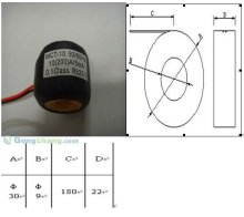 current transformer for electric energy meter Parameter: Primary current