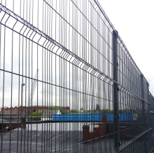 Hot-Dipped Galvanized Paladin Fence
