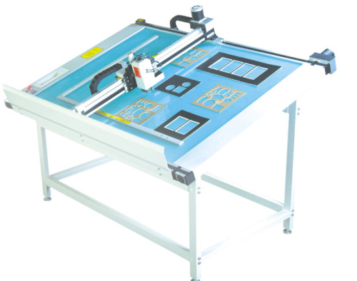 paperboard die cutting flat bed machine with computer