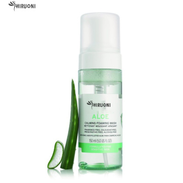 Mousse Nettoyante Visage Aloe Vera