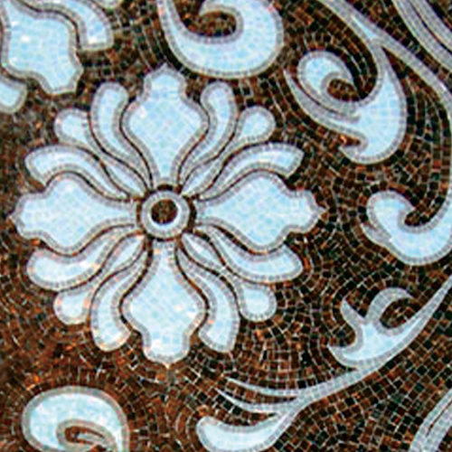 Mosaïque de verre Art Craft Design mural personnalisé