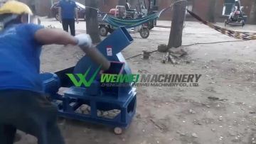 Weiwei model 420 wood chipper machine