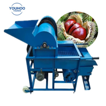 Green Chestnut Processing Machine: Cracking, Opening, Hull Removing & Peeling Equipment for Small-Scale Operations