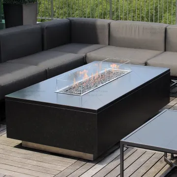 Factory Cheap Sell Modern Outdoor Table Fire Pit Ethanol Marble Fire Pit