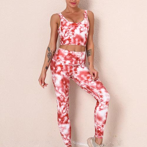 Tie Dye Workout Outfit Bộ áo ngực thể thao