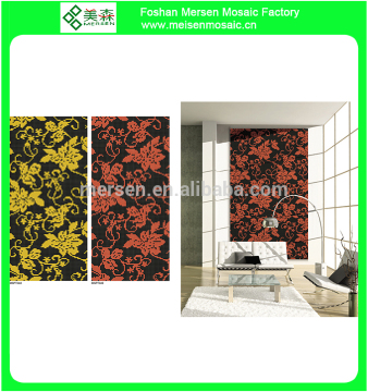 048-049 wall decoration medallion leaf pattern mosaic beautiful mosaic flower patterns