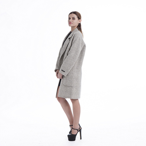 Winter fashionable cashmere overcoat