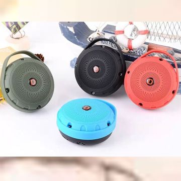 portable bluetooth speaker with self timer shutter