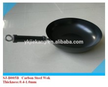 carbon steel wok with bakelite handle/Wok
