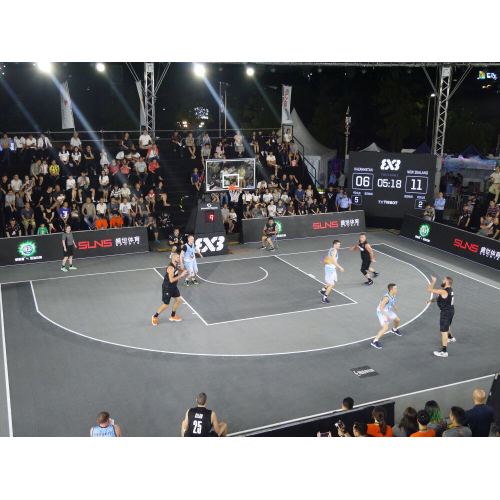 Tapete de basquete com piso esportivo de PVC aprovado pela Fiba